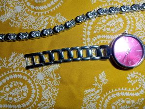 Silver Watch With Bracelet