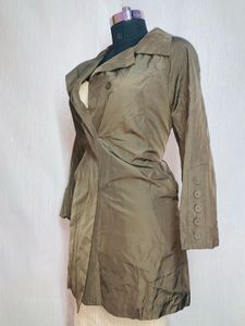 Olive Green Trench Coat
