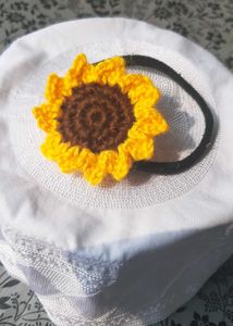 Crochet Sunflower Grip