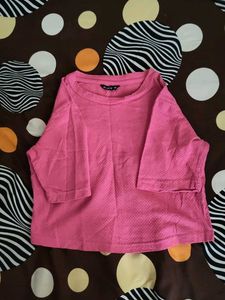 Pink Crop Top