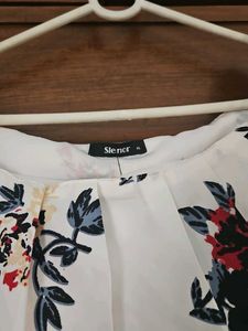 Floral Off-Shoulder Midi Dress