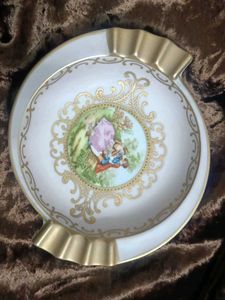 Vintage Decorative Plate cum ashtray