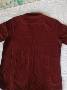 Maroon Casual Shirt