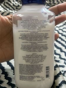 Bath &amp; Body Works Gingham Lotion