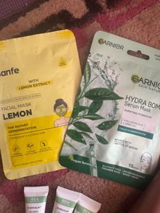 Skincare Bundle: Masks, Serums, and Creams