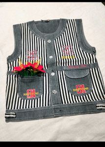 Striped Zip-Up Hoodie