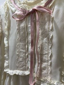 White Dress with Lace