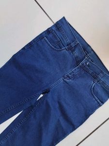 Dark Blue Denim Jeans