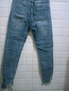 Ripped Skinny Jeans For Women
