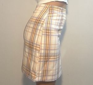 Plaid Mini Skirt