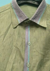 Designer Vintage Button-Down Shirt