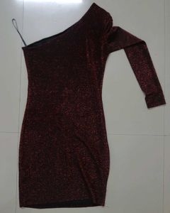 Shein One ShoulderSequin Party Dress Newme Urbanic