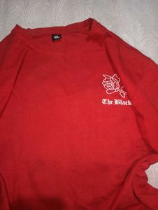 Red T-shirt For Men/women