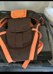 Baby Carrier - Brown and Orange