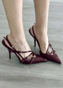 Burgundy Heels