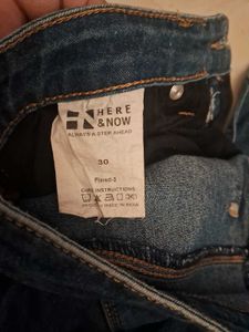 Here And Now Myntra Flared jeans