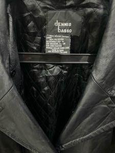 Classic Black Leather Coat