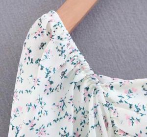 Floral Puff Sleeve Dress