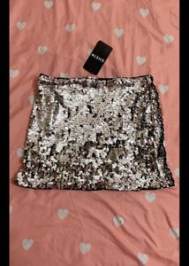 Shein Sequin Mini Skirt