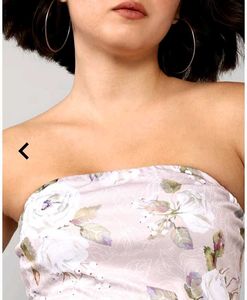 Floral Tube Top &amp; Mini Skirt