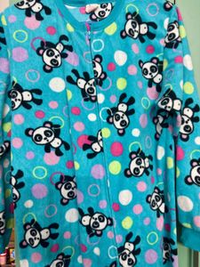 Full Bodysuit With Panda Print
