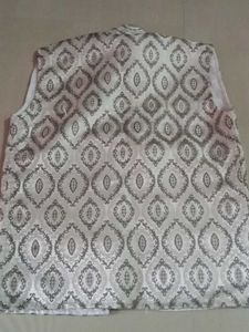 Patterned Formal Vest