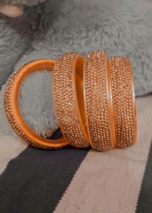 2.6 Size  Pastic Stone Bangles