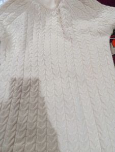 Cable Knit Sweater Dress/ Top