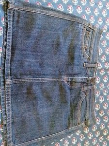 Denim Mini Skirt