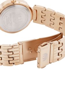 Rose Gold Blue Watch
