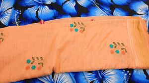 Elegant Embroidered Saree