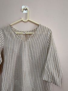 Striped Casual Kurta