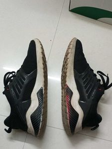 Campus Black Sports Shoes