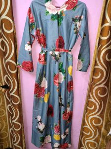 Floral Print Maxi Dress