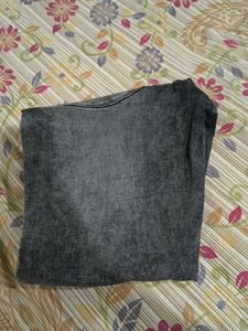 Gray Wash Denim Jeans