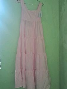 Pink Tiered Sundress