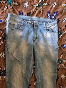 Light Wash Denim Jeans