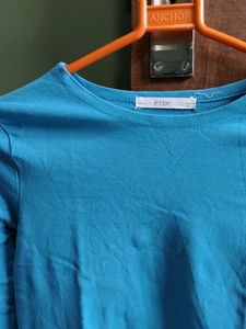 Blue Long Sleeve Tee
