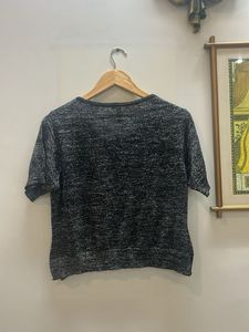 Stylish Gray Knit Top