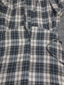Plaid Shirt Dress