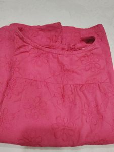 Pure Cotton Red Top
