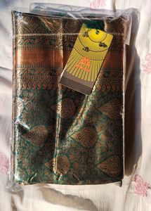 Anouk Banarasi Silk Saree