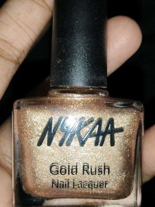 Nykaa Gold Rush Nail Polish