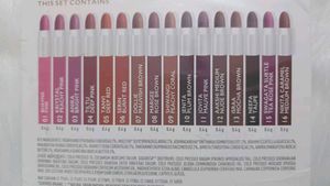 Just Herbs Lipstick Set 16 Shades