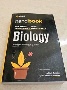 Arihant Biology Handbook