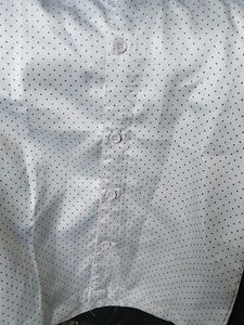 Polka Dot Button-Down