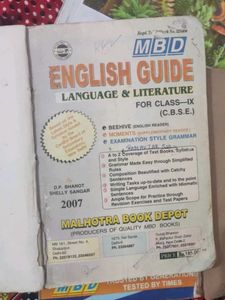&#34;Social Science Guide&#34;And &#34;&#34;Class 9 English Guide