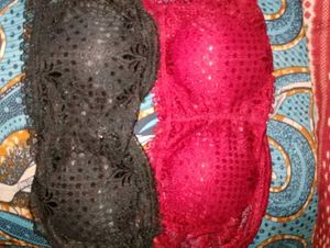 Black Lace Bra