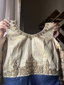 Off shoulder Ethnic Gown