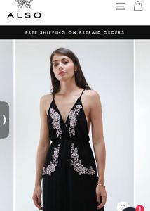Thread work Jumpsuit